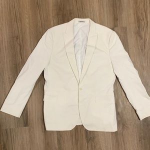 Mens White Express Suit